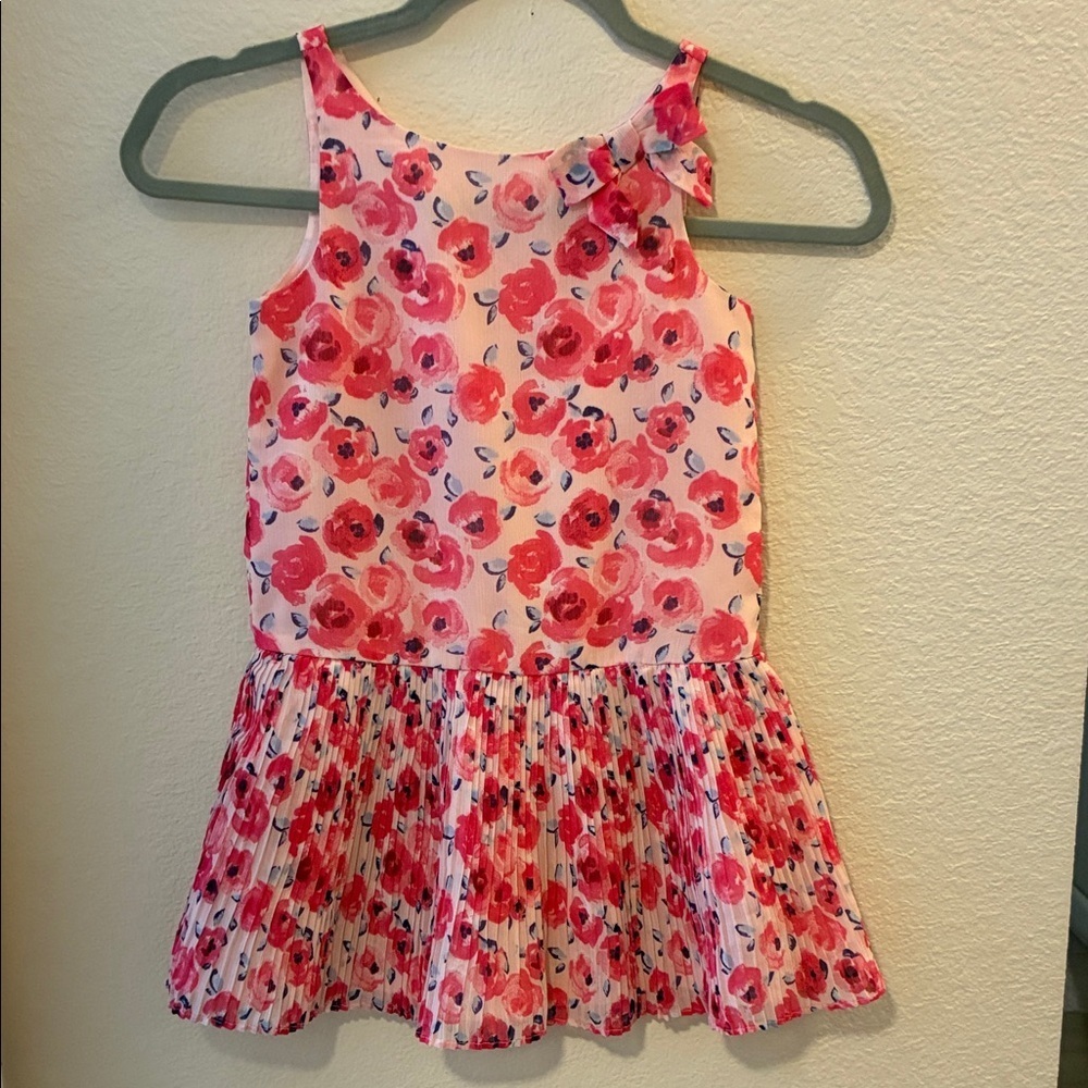 Janie and Jack Pink Floral Dress